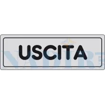 ETICHETTA ADESIVA CM 15X5 USCITA
