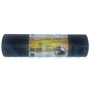 SACCO NERO LEGA & CHIUDI 50up CM90X120