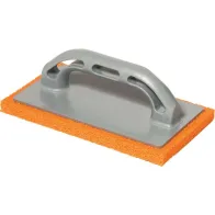 FRATTONE SPUGNA ARANCIO MM240X100 SUPPORTO ABS