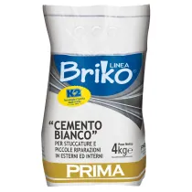 LINEA BRIKO CEMENTO IN POLVERE BIANCO KG 4