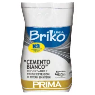 LINEA BRIKO CEMENTO IN POLVERE BIANCO KG 4