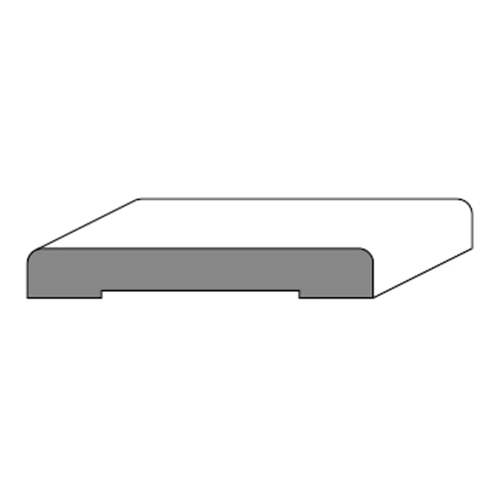 COPRIFILO MDF MM70X10X2250 LACCATO BIANCO