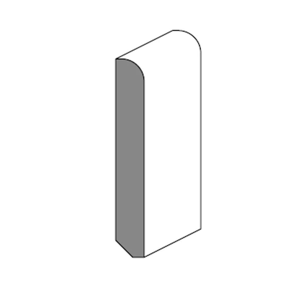 BATTISCOPA MDF CLASSIC MM70X10X2200 LACCATO BIANCO