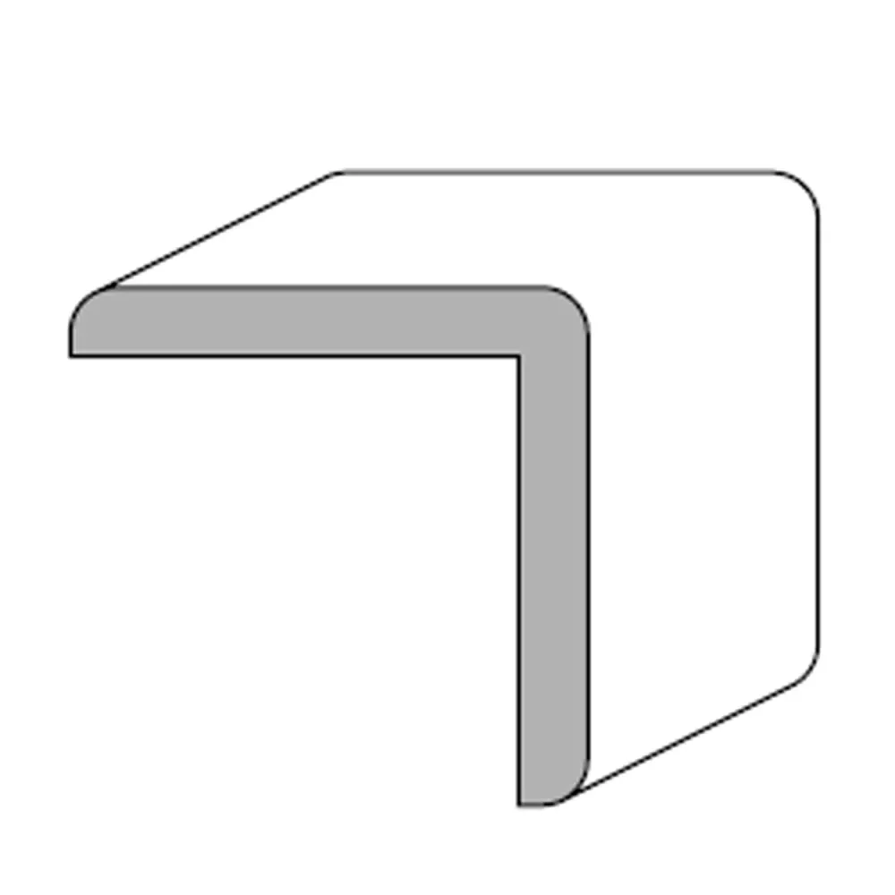 COPRISPIGOLO AJOUS MM45X45X3000 LISCIO LACCATO BIANCO