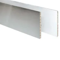 ZOCCOLO PVC RIV BIANCO ANTIMACCHIA MM150 3000