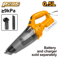 ASPIRAPOLVERE 20V 0,5L INGCO SENZA BATTERIA