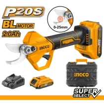 FORBICI DA POTA A BATTERIA 20 V BATT/CARICAB.