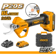 FORBICI DA POTA A BATTERIA 20 V BATT/CARICAB.