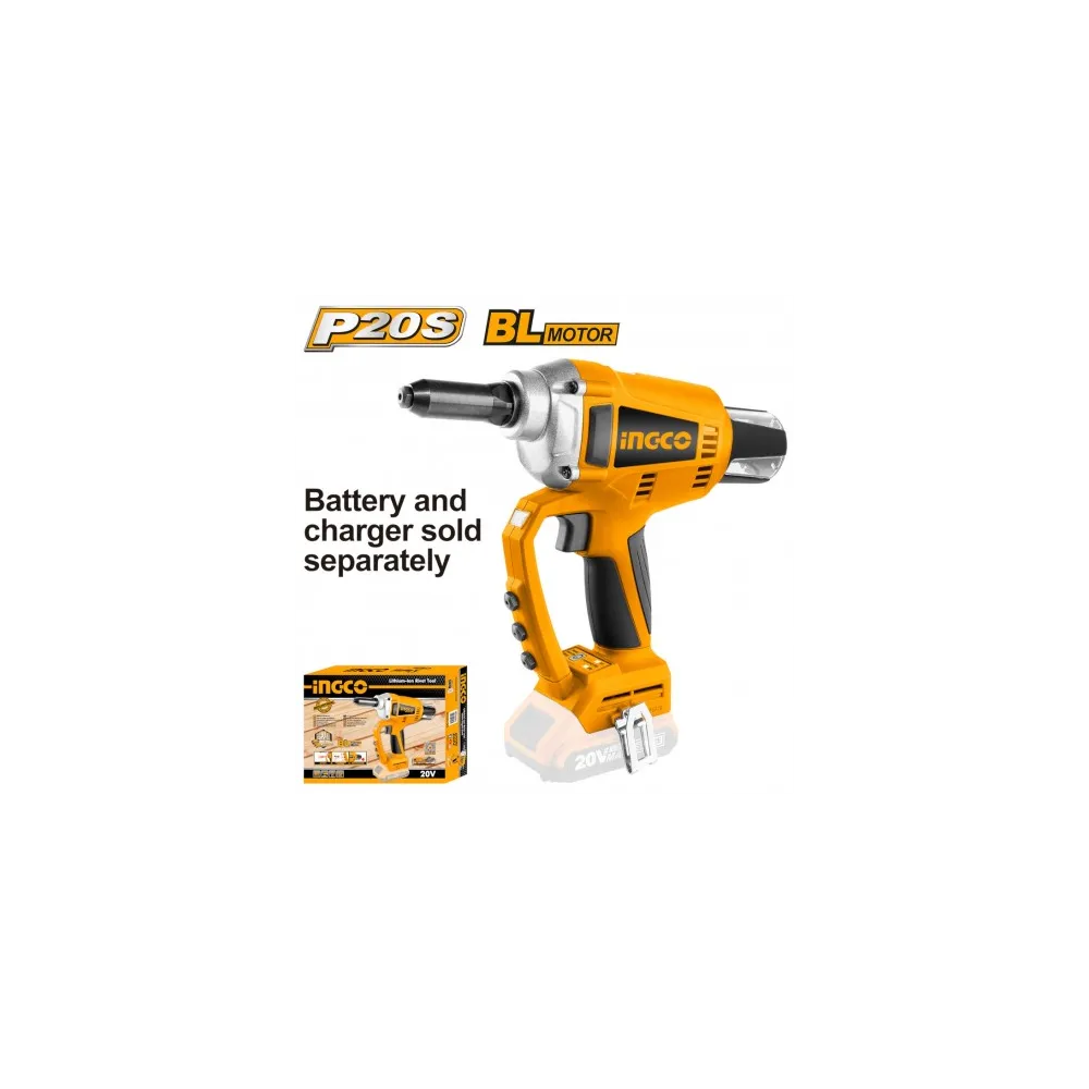 RIVETTATRICE A BATTERIA 20V NUDO