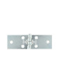Long wing tight hinges in galvanized iron 2pc.