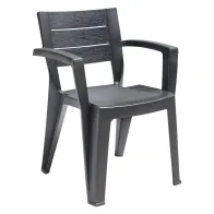 SEDIA IN POLIPROPILENE 'EMMA' bianco