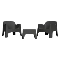 SET DA GIARDINO POLIPROPILENE 'IBIZA TERRACE' bianco