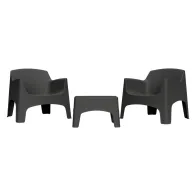 SET DA GIARDINO POLIPROPILENE 'IBIZA TERRACE' taupe