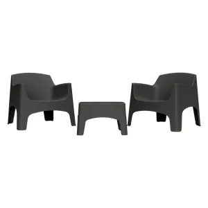 SET DA GIARDINO POLIPROPILENE 'IBIZA TERRACE' taupe