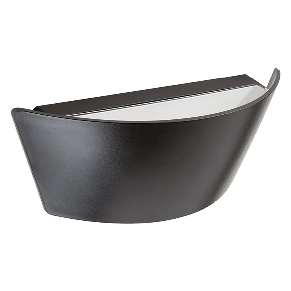 APPLIQUE LED DOPPIA EMISSIONE 'FIOCCO' 6W / 630 lumen - nero APPLIQUE LED DOPPIA EMISSIONE 'FIOCCO' 6W / 630 lumen - nero