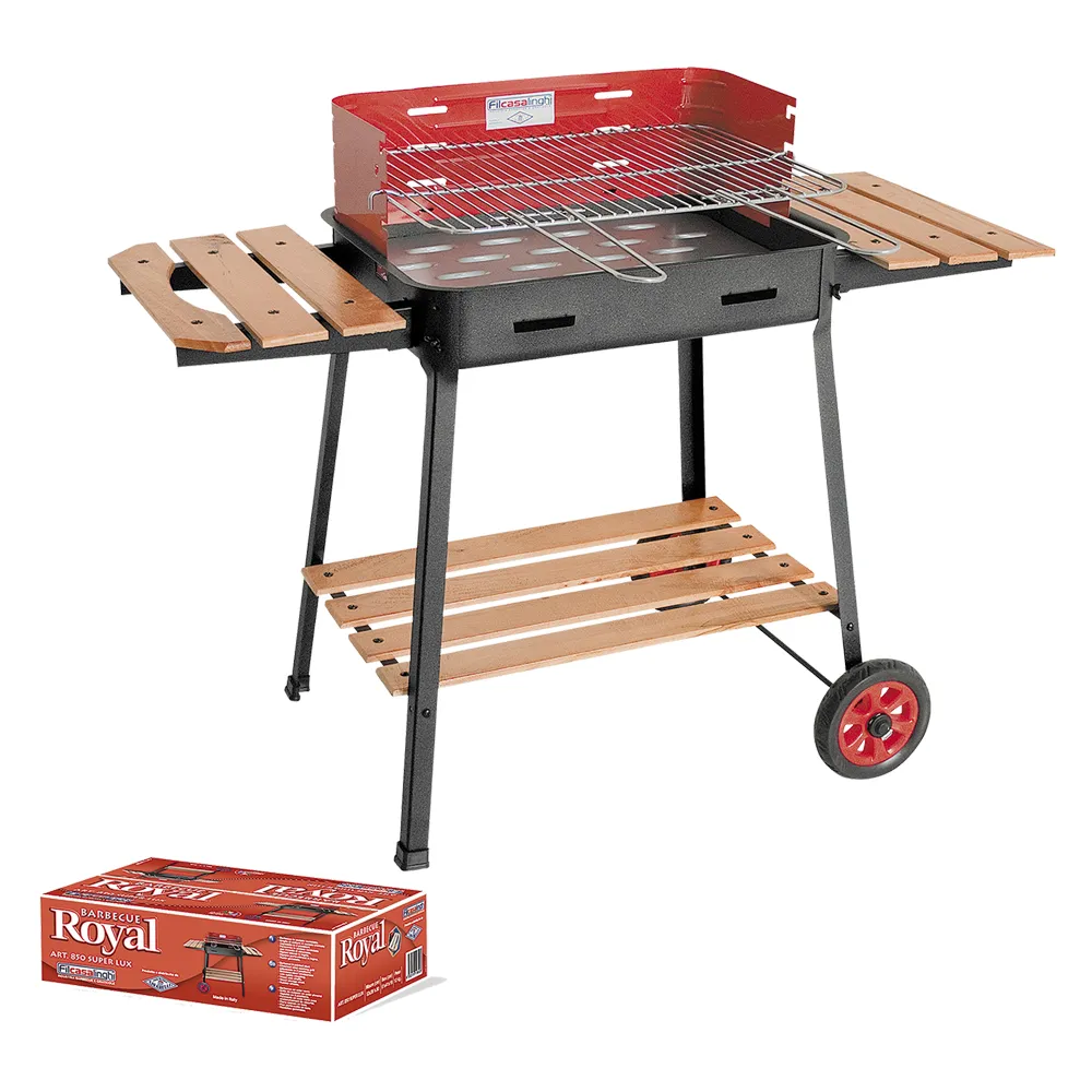 BARBECUE RETTANGOLARE '850 SUPER LUX' cm 53 x 39 x h. 80 BARBECUE RETTANGOLARE '850 SUPER LUX' cm 53 x 39 x h. 80