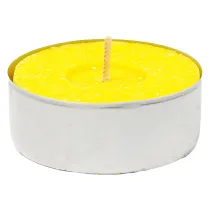 CANDELA CON CITRONELLA 'TEALIGHT' blister da 10 pezzi - d.3