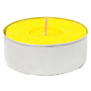 CANDELA CON CITRONELLA 'TEALIGHT' blister da 10 pezzi - d.3
