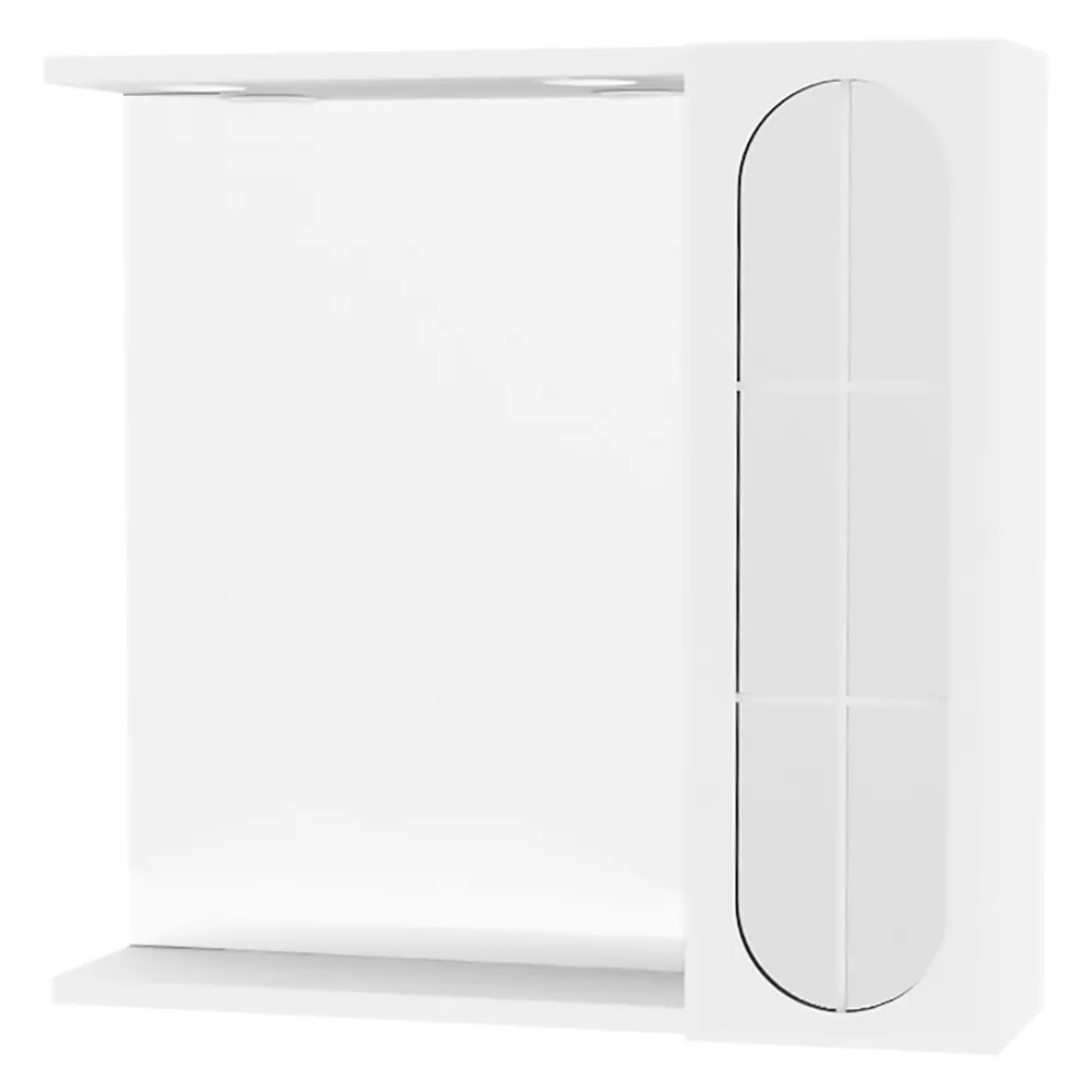 SPECCHIERA DA BAGNO PENSILE SINGOLO 'INA' cm 57 x 16 x h.57 - laccato bianco SPECCHIERA DA BAGNO PENSILE SINGOLO 'INA' cm 57 x 16 x h.57 - laccato bianco