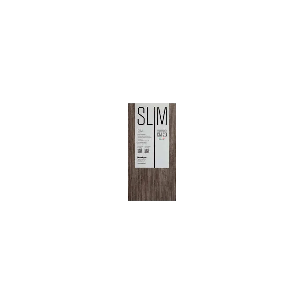 MENSOLA SLIM ROVERE GRIGIO 80x20x1,8 CM