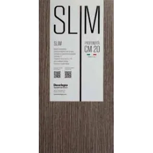 MENSOLA SLIM ROVERE GRIGIO 80x20x1,8 CM