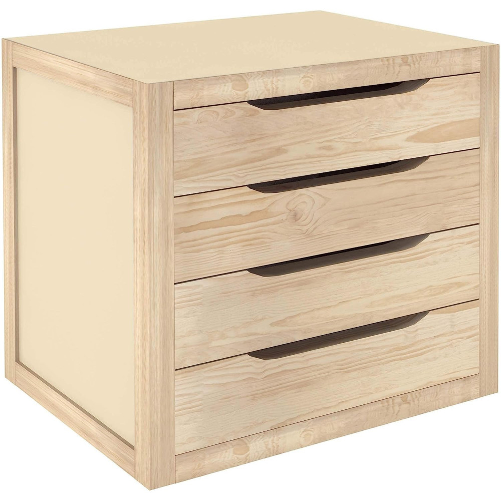 CHEST OF DRAWERS 4 DRAWERS CM.39X30X37,5H