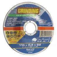 MOLA ABRASIVA PER INOX ø 115 x 0