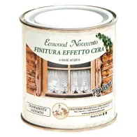 IMPREGNANTE CEROSO ALL'ACQUA Ecowood - ml. 750 bianco decapè