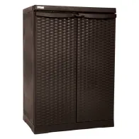 ARMADIO BASSO 'RATTAN WENGE' cm L 65x P 45x H 91