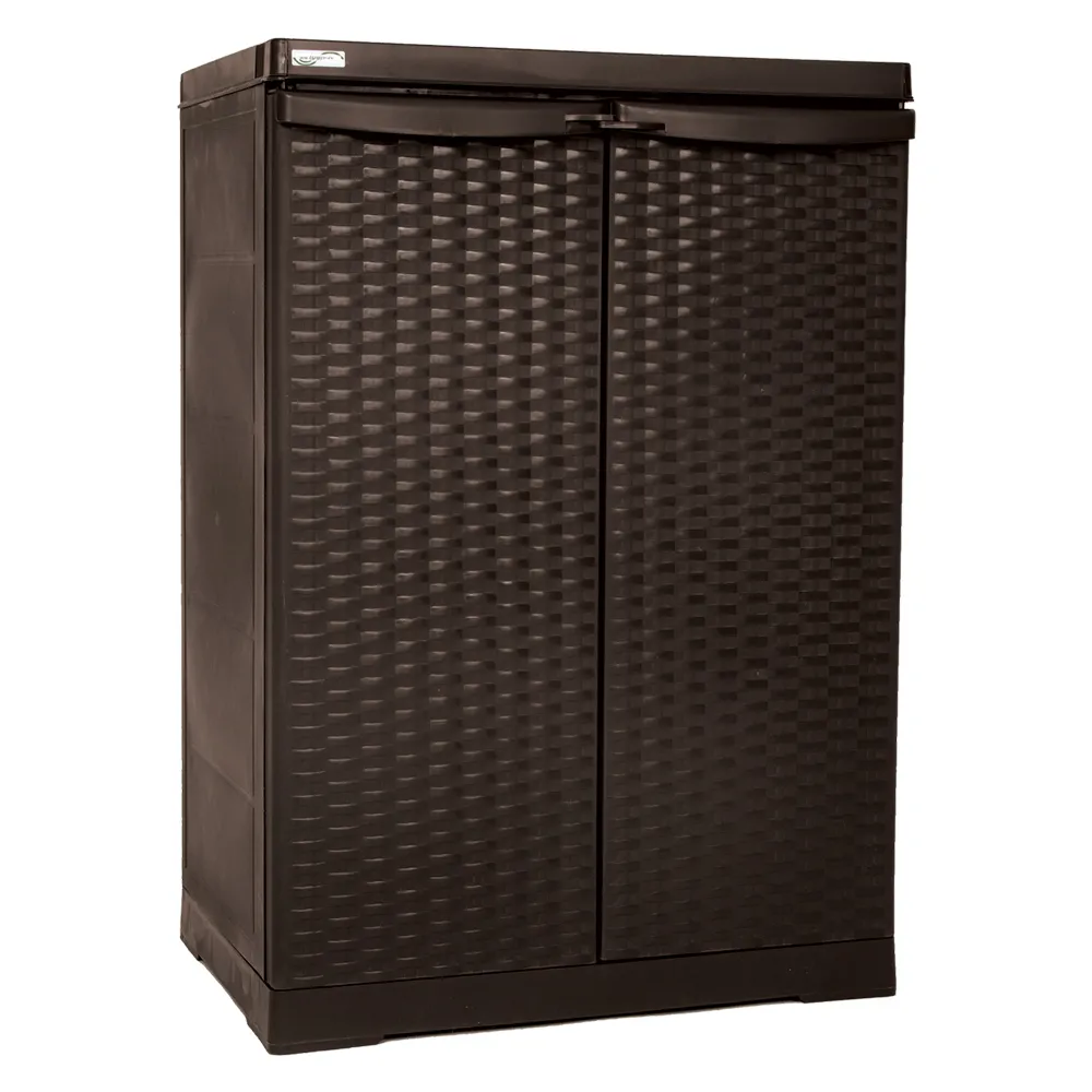 ARMADIO BASSO 'RATTAN WENGE' cm L 65x P 45x H 91
