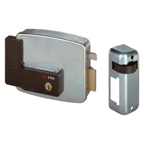 SERRATURA ELETTRICA DA APPLICARE PER FERRO ART. 11721 'N7' E 80 Dx