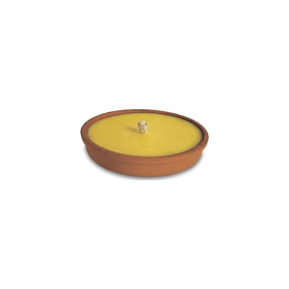 CANDELA ALLA CITRONELLA cm 15 x 4 (8 pz)