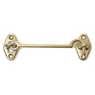 GANCIO FERMAPERSIANE DA 140 MM ORO LUCIDO