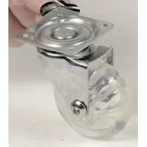 RUOTA PER ARREDO MM. 50 GIREVOLE CON PIASTRA