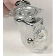 RUOTA PER ARREDO MM. 50 GIREVOLE CON PIASTRA