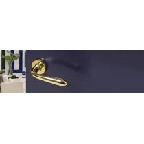 MANIGLIA SERIE AMALFI C/ROSETTA ORO