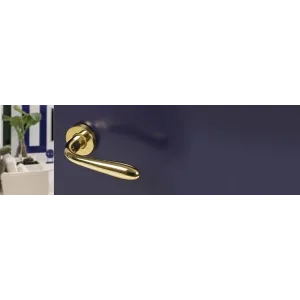 MANIGLIA SERIE AMALFI C/ROSETTA ORO