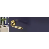 MANIGLIA SERIE AMALFI C/ROSETTA BRONZO