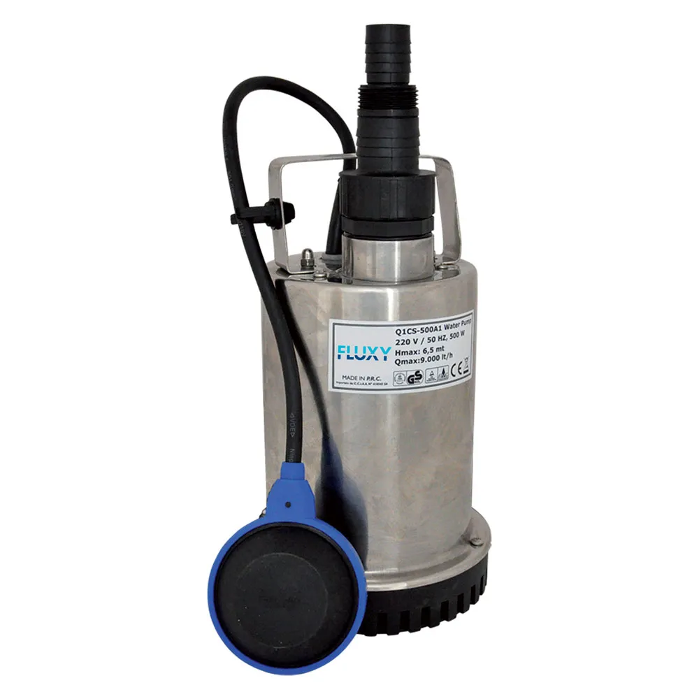 ELETTROPOMPA SOMMERGIBILE INOX 750 watt - 10500 litri/h - hp 1 ELETTROPOMPA SOMMERGIBILE INOX 750 watt - 10500 litri/h - hp 1