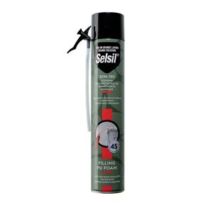 SELSIL SCHIUMA POLIURETANICA UNIVERSALE MANUALE 750ML