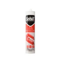 SELSIL SILICONE ACETICO UNIVERSALE PLUS SAC-100 BIANCO 280ML
