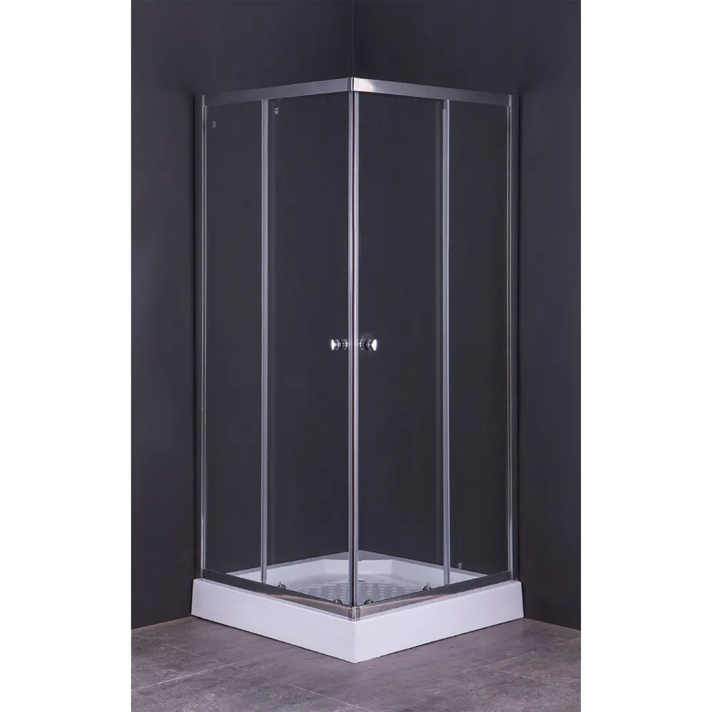 BOX DOCCIA CRISTALLO A DUE PORTE 'GIADA' cm 70 x 70 - H 185 BOX DOCCIA CRISTALLO A DUE PORTE 'GIADA' cm 70 x 70 - H 185
