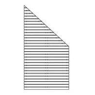 FRANGIVISTA DELUXE 90X180/87 DX BIANCO