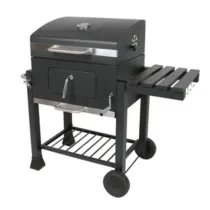 BARBECUE A CARBONE CON RUOTE 115X67XH108CM