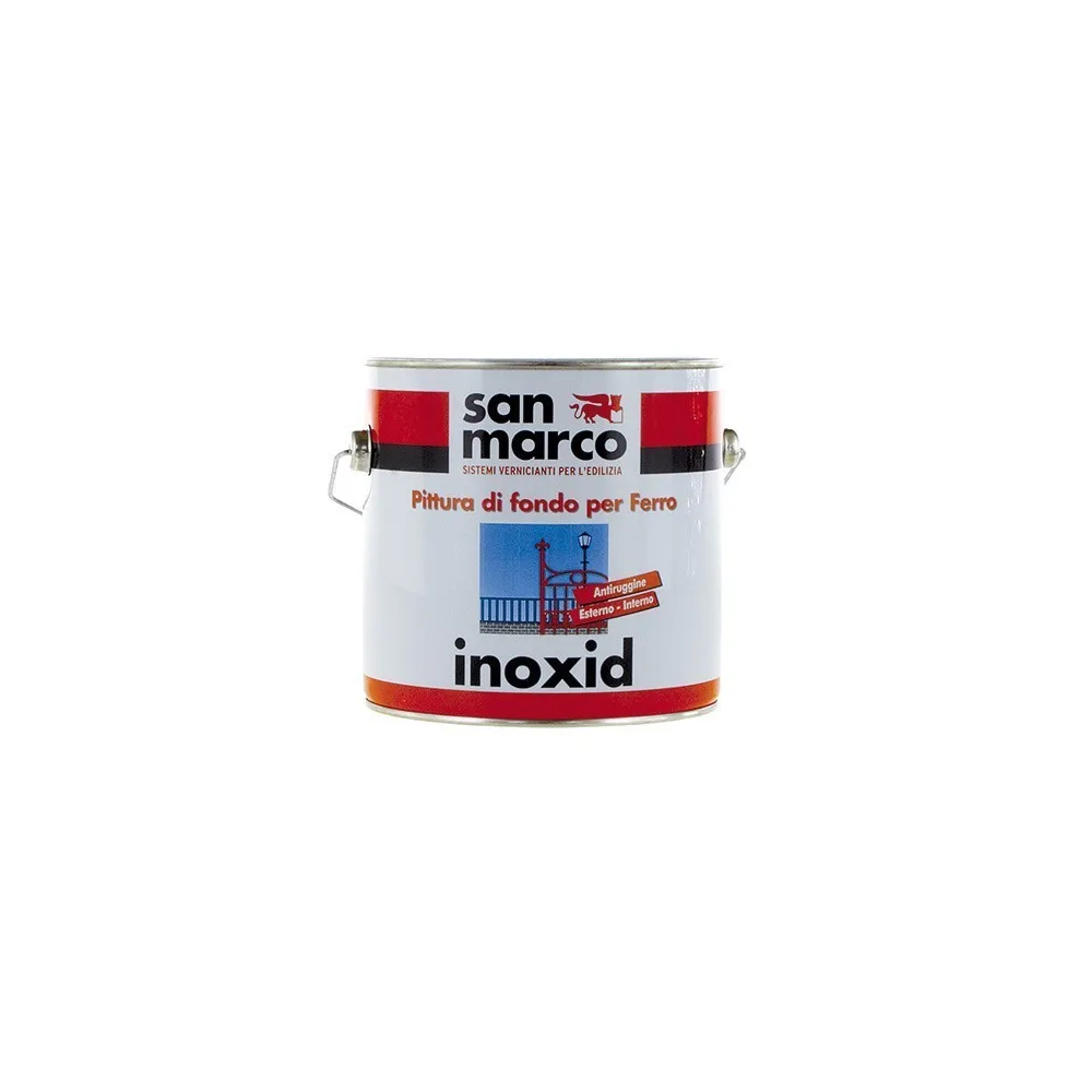 INOXID Rosso Ossidо 0,5 L Antiruggine San Marco