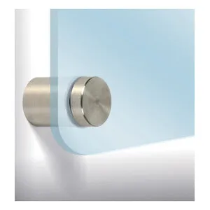 DISTANZIALE X TARGA D 19X26 MM NICHEL.SATINATO BLISTER 4 PZ