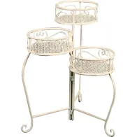 PORTAFIORI FERRO BATTUTO VIGOR 3 CESTI