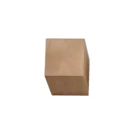 CUBO IN FAGGIO GREZZO mm53X53X53