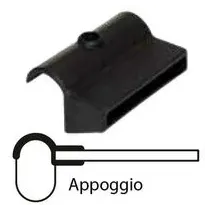 SUPPORTO PVC X ASTE ORTOPEDICHE