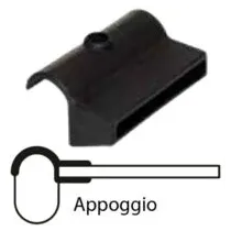 SUPPORTO PVC X ASTE ORTOPEDICHE